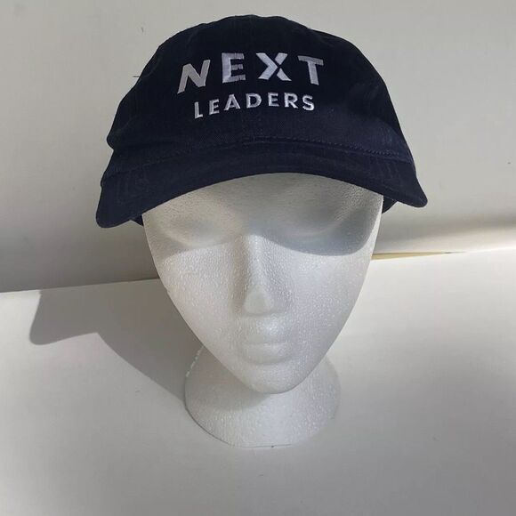 Starbucks Next Leaders Hat Baseball Cap Navy Blue Embroidered Unisex - Picture 1 of 5